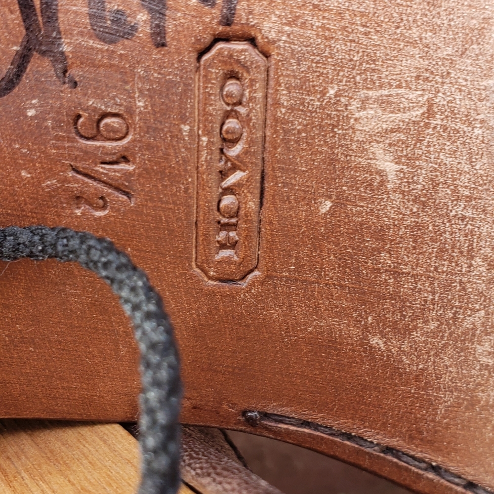 COACH SHOES MADE IN ITALY - Picture 7 of 9
